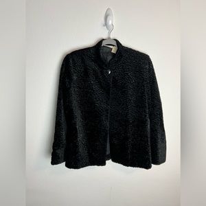 Alfred Dunner Faux Persian Lamb Jacket